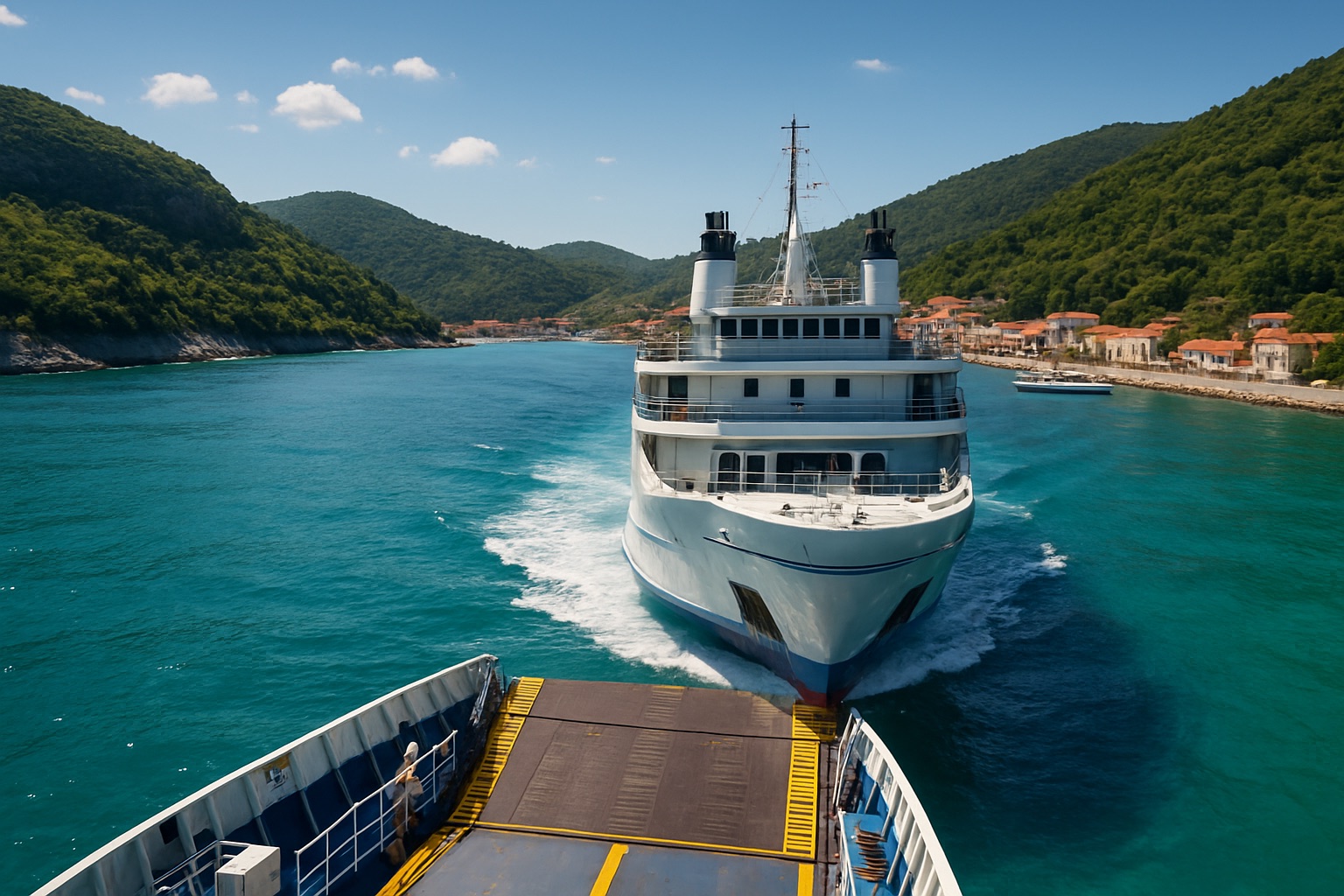 Anreise ans Mittelmeer