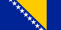 Flagge von Bosnien und Herzegowina