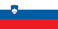 Flagge von Slowenien