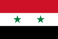 Flagge von Syrien