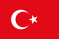 Flagge der Türkei